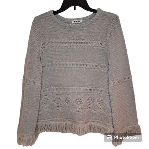 BB DAKOTA Women’s Gray Pullover Sweater Size Small